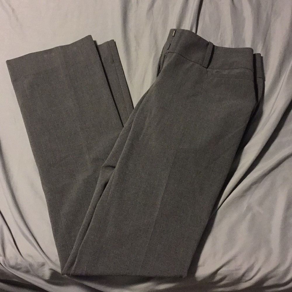 Gray slacks